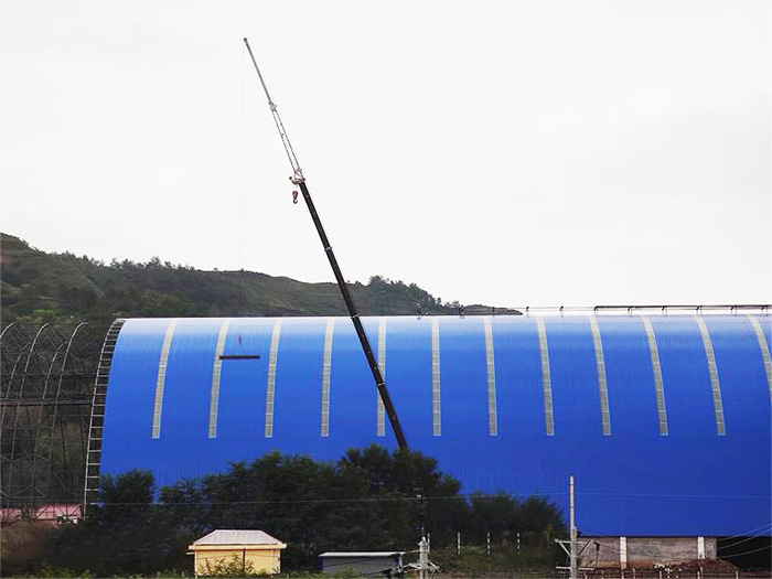 六安煤棚网架工程
